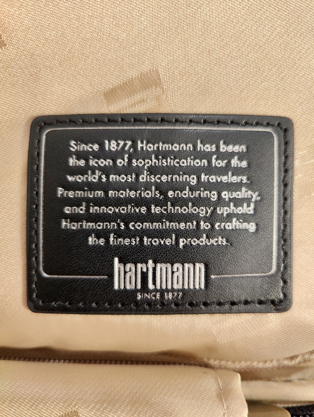 NWT Hartmann Century Deluxe Expandable Carry-On Spinner - Bronze - Picture 15 of 16